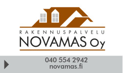 Rakennuspalvelu Novamas Oy logo